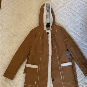 Brown Forever 21 Coat